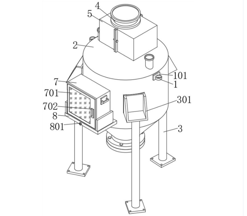Yinchi sikrer patent på innovativ silo pneumatisk transportpumpe med slitesterk ventil